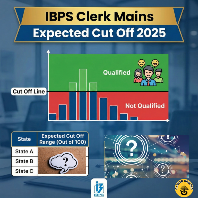 IBPS Clerk Mains Expected Cut Off 2025